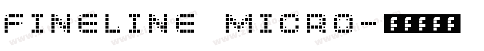 Fineline Micro字体转换